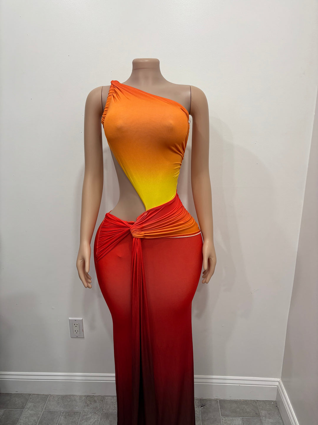 OMBRÉ MAXI DRESS
