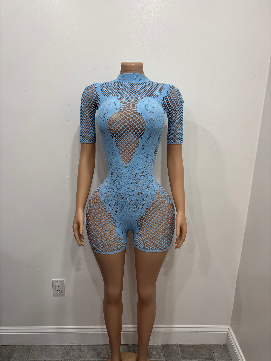 BLUE SEX APPEAL ROMPER