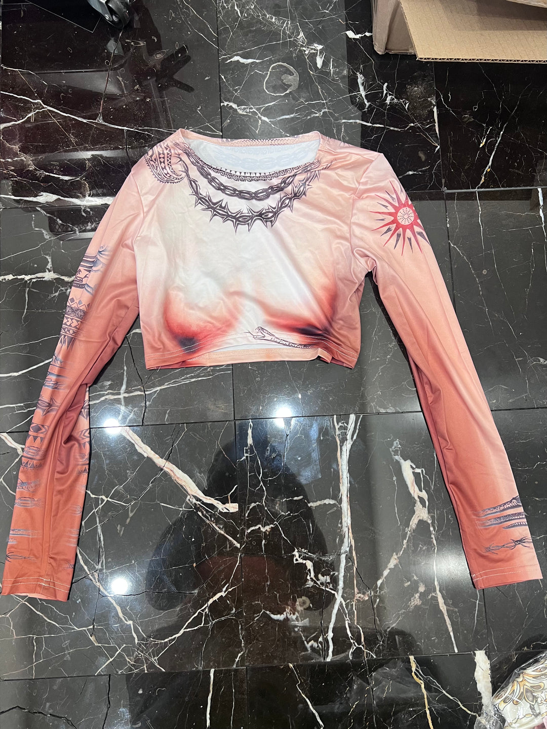Tattoo crop top