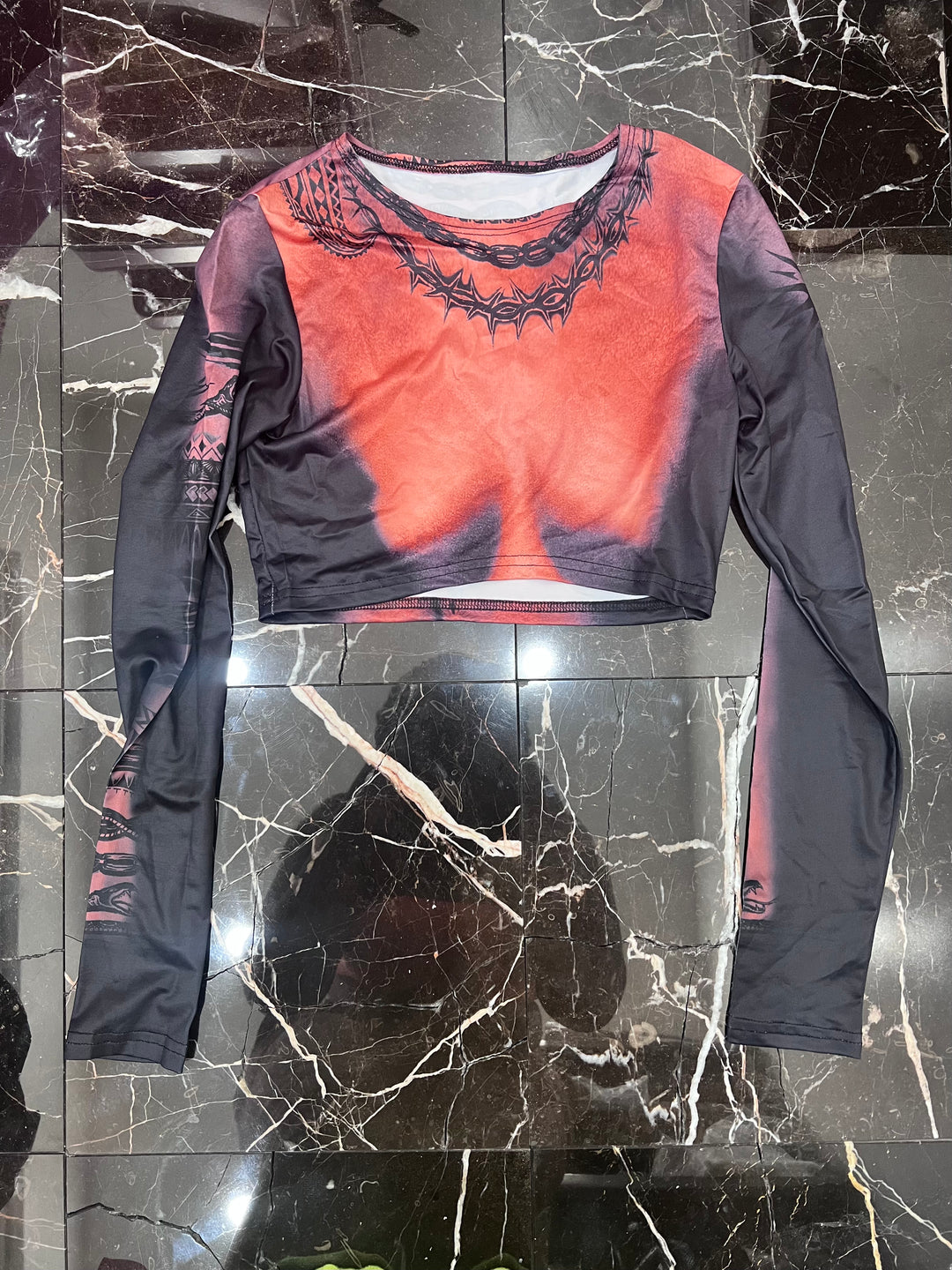 Tattoo crop top