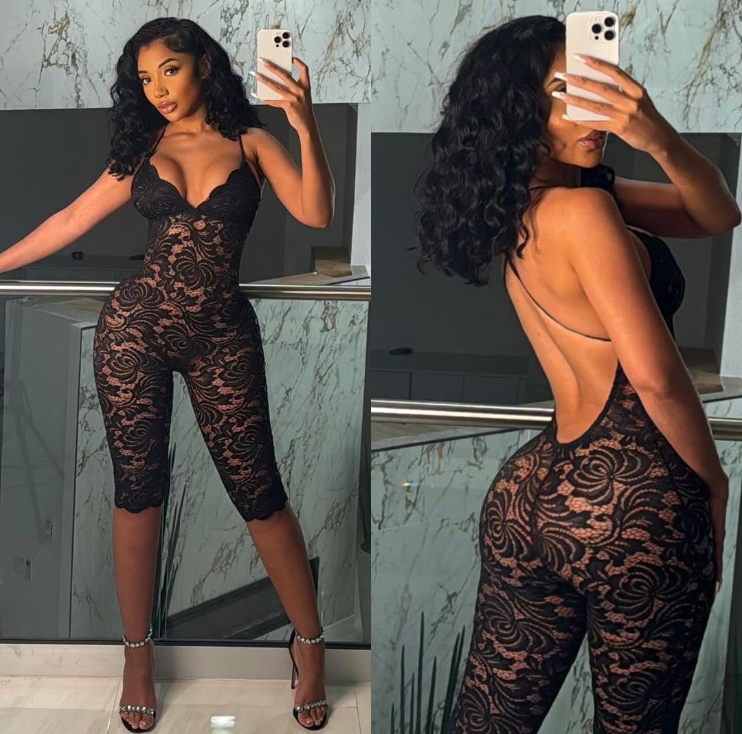 Lace Romper