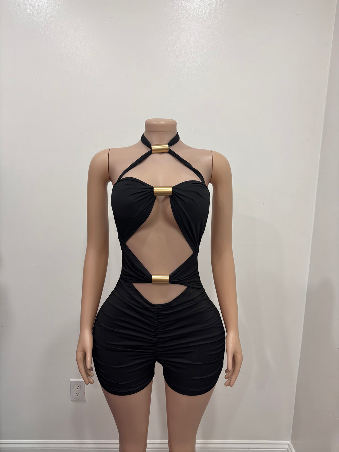 BLACK ROMPER