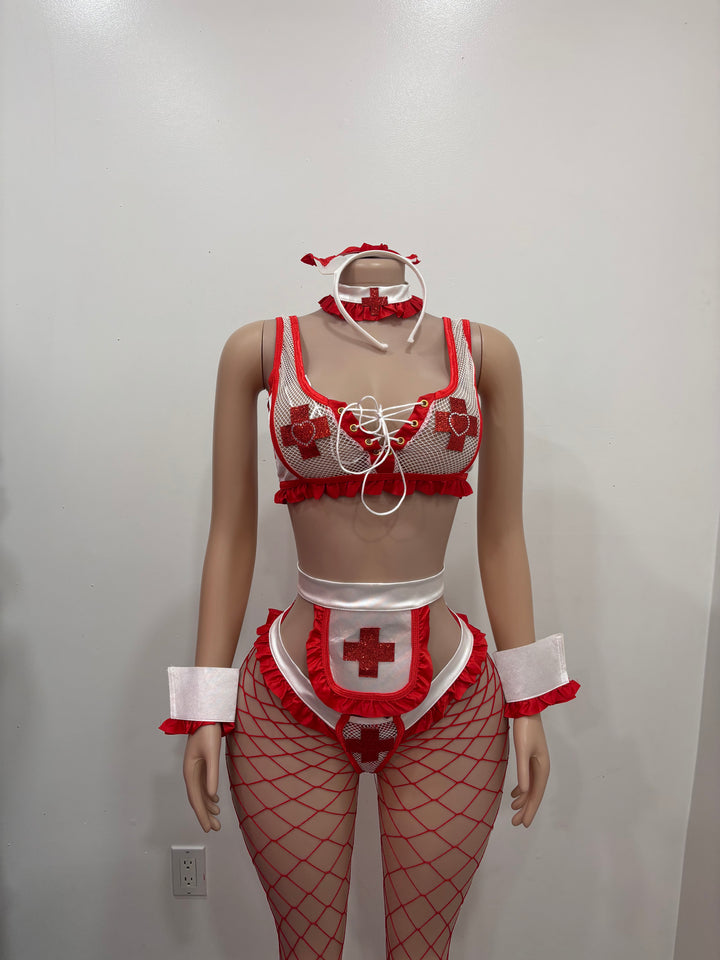 HEARTBREAK NURSE COSTUME