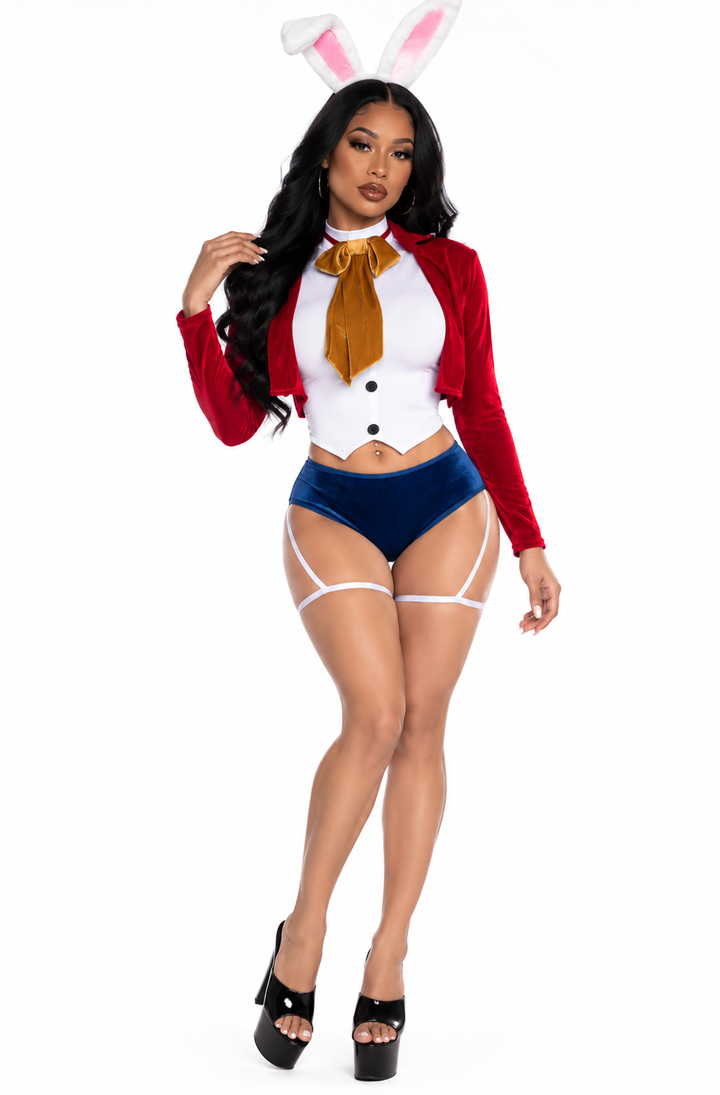WHITE WHISKER COSTUME