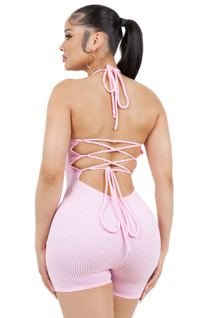 PINK SORBET ROMPER